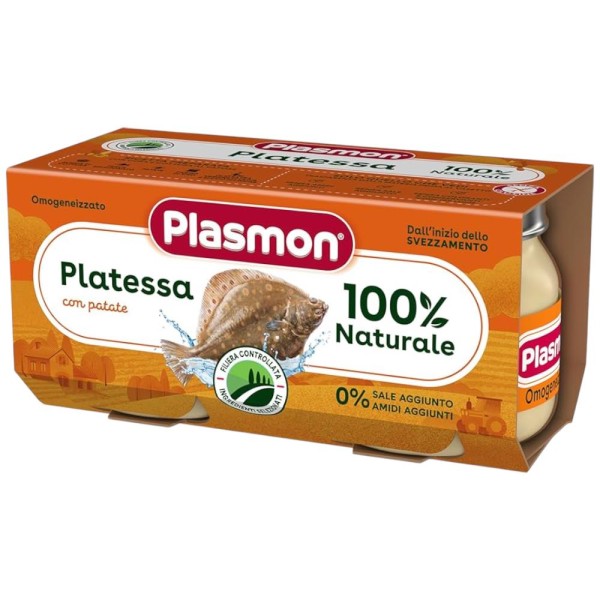 Plasmon Omogeneizzato Platessa 2 x 80 g