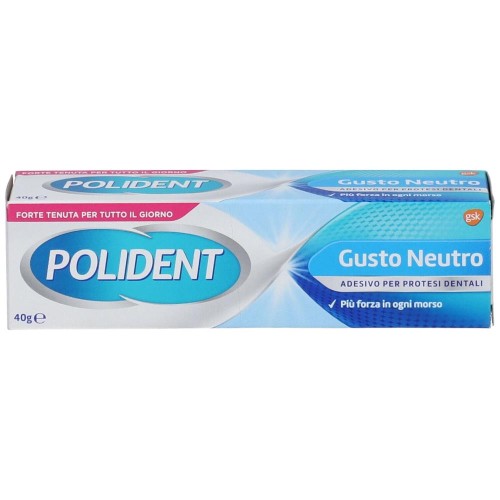 Polident Gusto Neutro Crema Adesiva 40g
