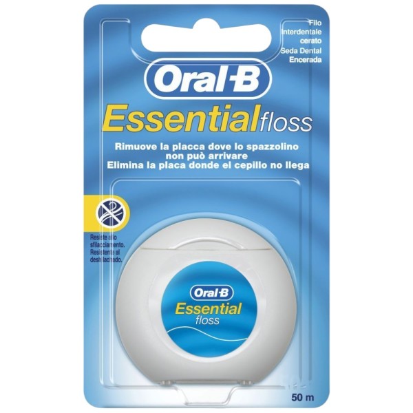 Oral-B Essential Floss Filo Interdentale Cerato 50m