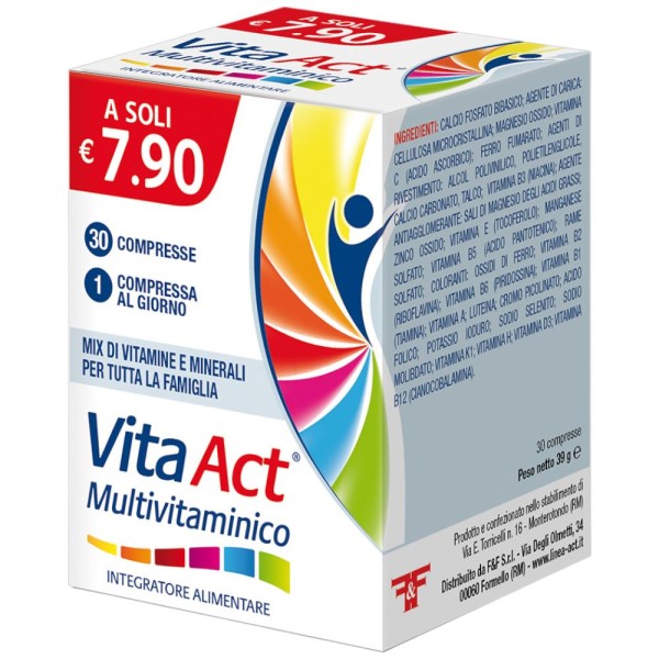 Vita Act Multivitaminico 30 Compresse