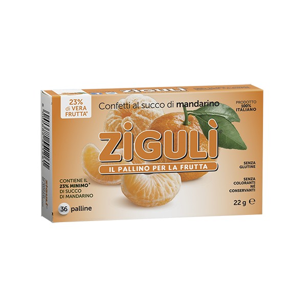 Ziguli 36 Confetti Mandarino