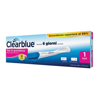 Clearblue Test di Gravidanza Rilevazione Precoce 1 Pezzo
