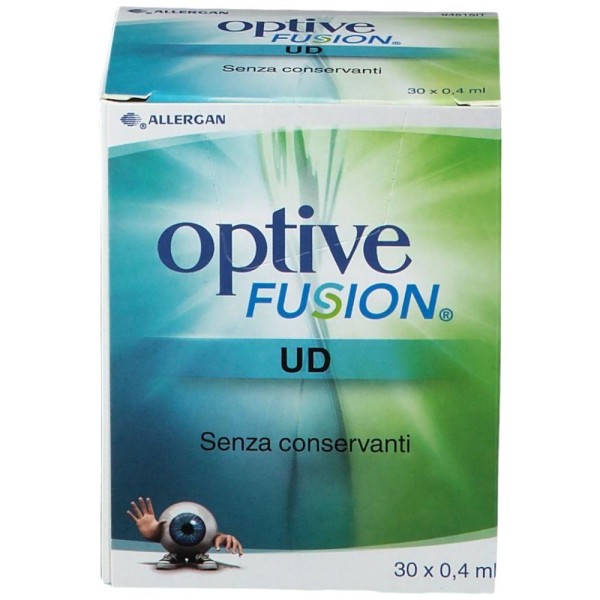 Optive Fusion UD Gocce Oculari 30 Flaconcini Monodose