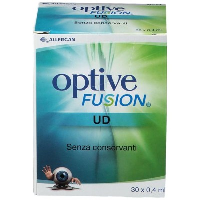 Optive Fusion UD Gocce Oculari 30 Flaconcini Monodose