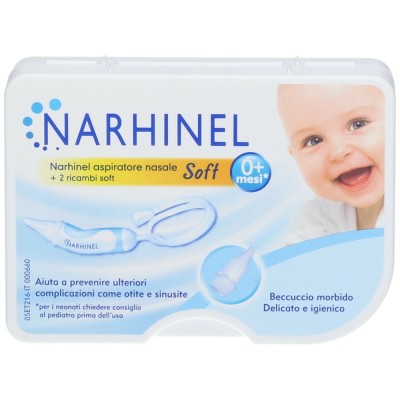 Narhinel Aspiratore Nasale Soft + 2 Ricambi Soft
