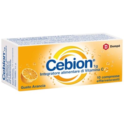 Cebion 10 Compresse Effervescenti Gusto Arancia