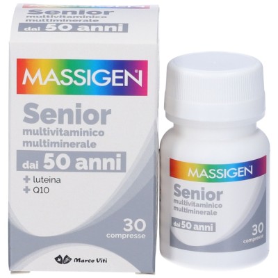 Massigen Senior Multivitaminico Multiminerale 30 Compresse