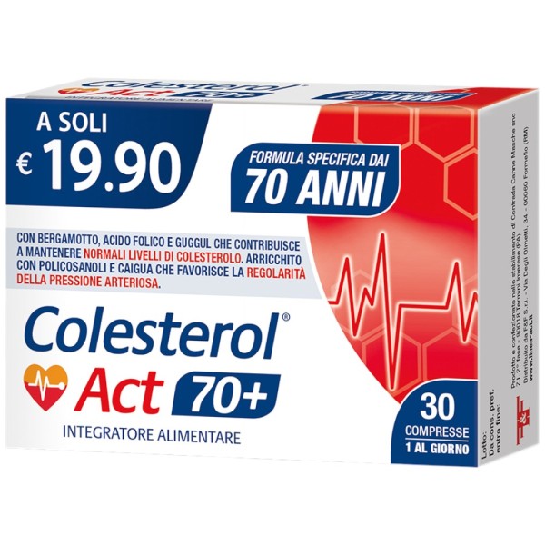 Colesterol Act 70+ 30 Compresse