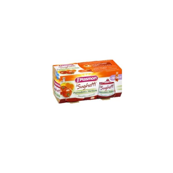 PLASMON Sugh.Pom+Verdure 2x80g