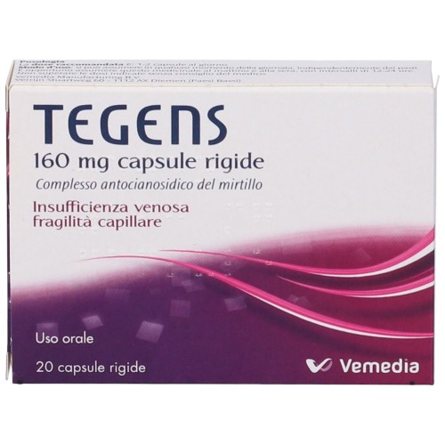 Tegens 160mg 20 Capsule