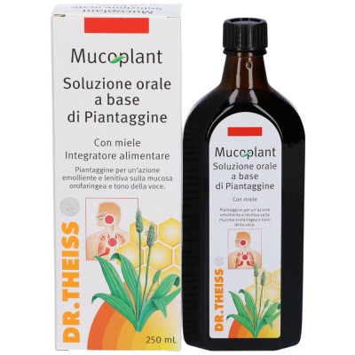 Dr. Theiss Mucoplant Sciroppo alla Piantaggine 250 ml