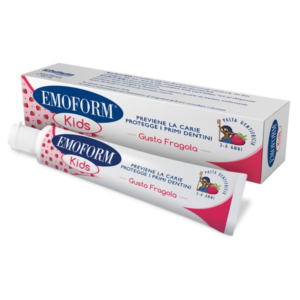Emoform Kids Dentifricio Gusto Fragola 50ml