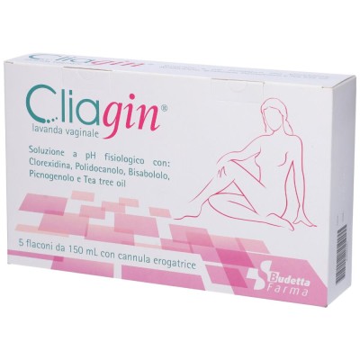 Cliagin Lavanda Vaginale 5 Flaconi da 150 ml