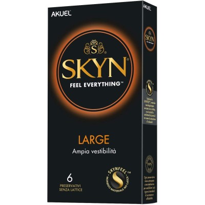 SKYN Large Preservativi Senza Lattice Di Taglia Grande Pacco da 6