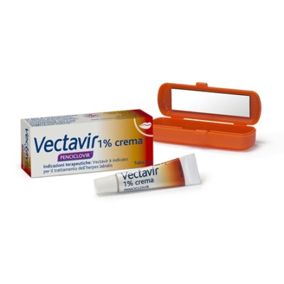 Vectavir 1% Penciclovir Crema Labiale 2g