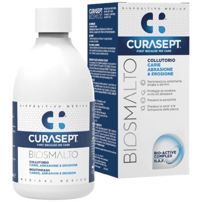 Curasept Biosmalto Carie Abrasione e Erosione Collutorio 300ml