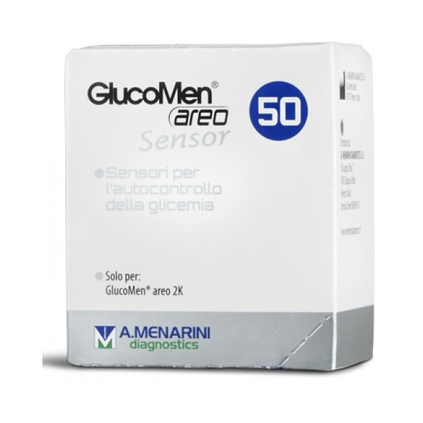 GlucoMen areo Sensor 50 Strisce