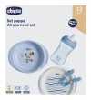 Chicco Set Pappa 12m+ Azzurro