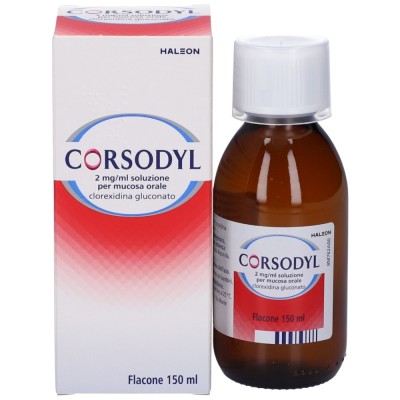 Corsodyl Collutorio Soluzione 150ml 200mg/100ml
