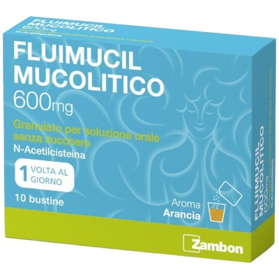 Fluimucil Mucolitico 600mg 10 Buste