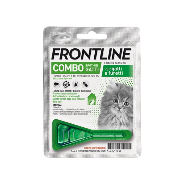 Frontline Combo Gatti 1 Pipetta da 0,5ml