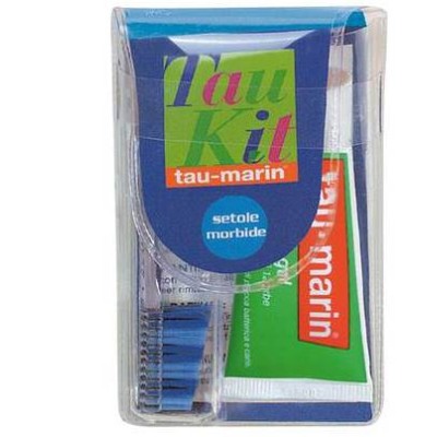 Tau-Marin Tau Kit da Viaggio con Spazzolino Morbido