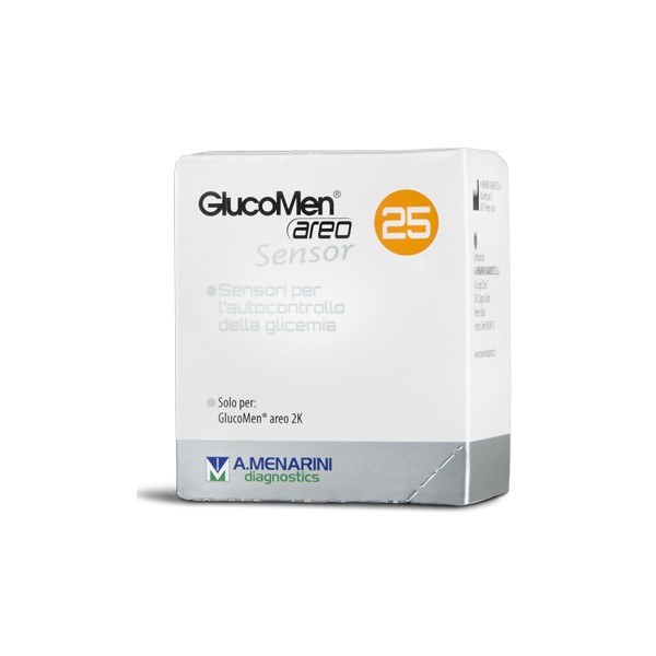 GlucoMen areo Sensor 25 strisce