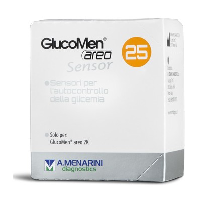 GlucoMen areo Sensor 25 strisce