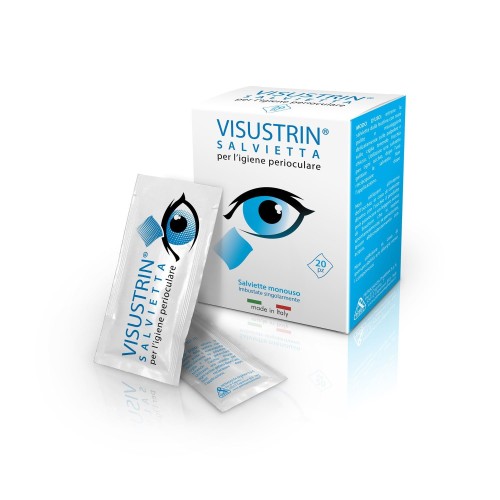 VISUSTRIN Salvietta Oculari 20 pezzi