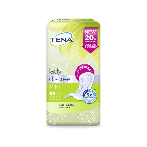 Tena Lady Discreet Mini Assorbenti 20 Pezzi