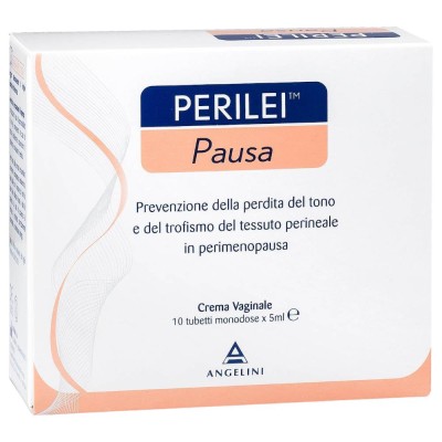 Perilei Pausa Crema Vaginale 10 Tubetti Monodose da 5 ml