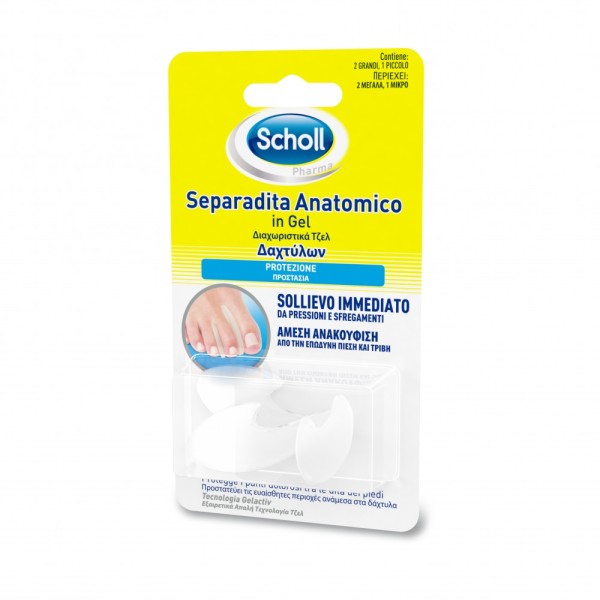 Scholl Gelactiv Separadita Anatomico Gel