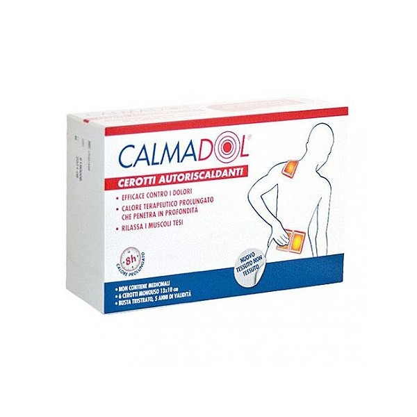 CALMADOL Cerotto Autoriscaldante 6 Pezzi
