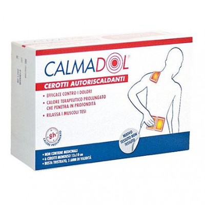 CALMADOL Cerotto Autoriscaldante 6 Pezzi