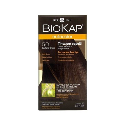 BIOKAP Nutricolor Tinta CASTANO CHIARO 5.0 140ml