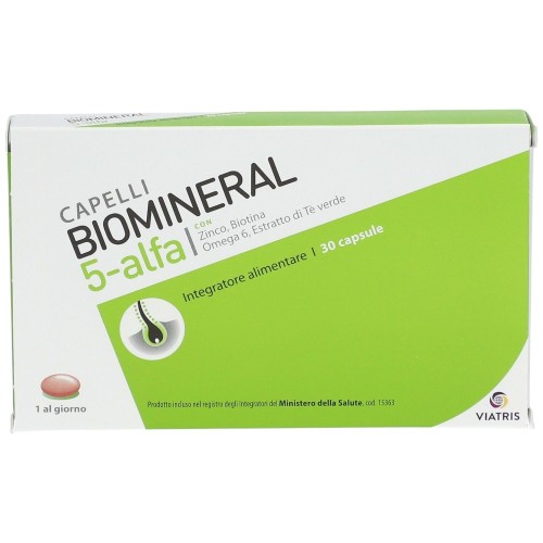 Biomineral 5-alfa 30 Capsule
