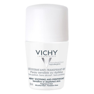 Vichy Deodorante Anti -Traspirante 48H Pelle Sensibile o Depilata 50ml