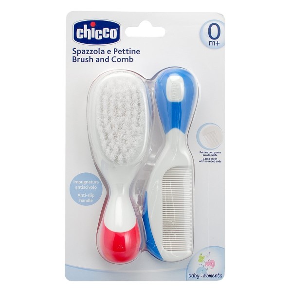 Chicco Spazzola e Pettine Nylon 0m+