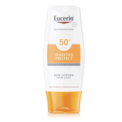 Eucerin Sun Protection Sensitive Protect Sun Lotion Extra Light SPF50+ 150ml