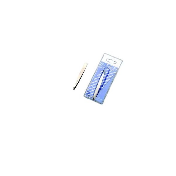 PINZETTA DEPILAT INOX PU OBL