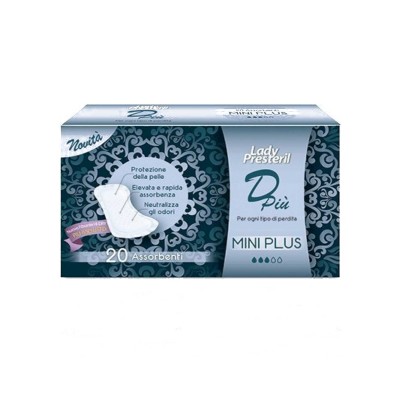Lady Presteril DPIU' Mini Plus 20 Assorbenti
