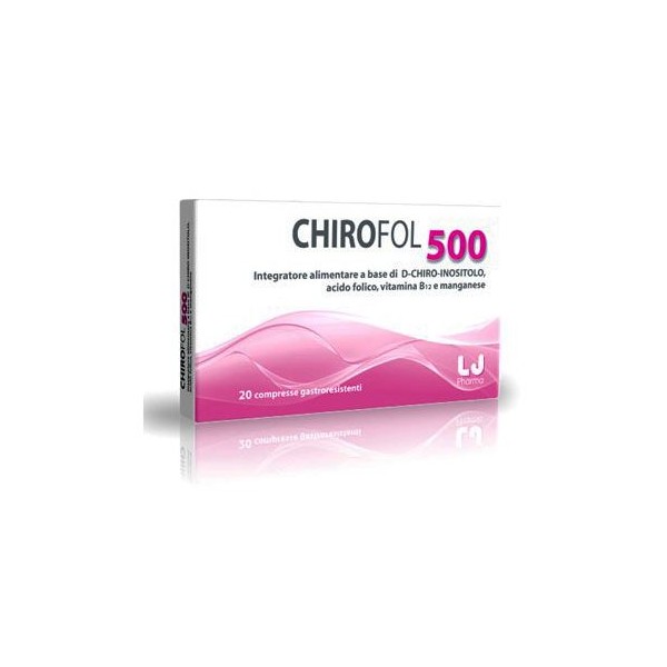 CHIROFOL 500 20 compresse gastroresistenti