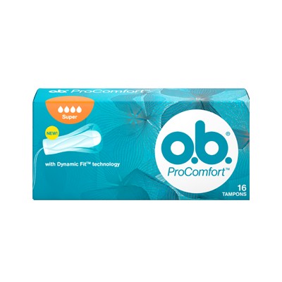 o.b. ProComfort Super 16 TAMPONI