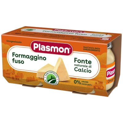 Plasmon Omogeneizzato Formaggino Fuso 2 x 80 g
