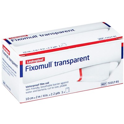 Fixomull Transparent Cerotto 10cm x 2m