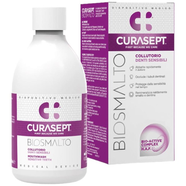 Curasept Biosmalto Denti Sensibili Collutorio 300 ml