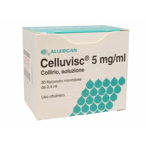 Celluvisc 5mg/ml Collirio 30 Flaconcini
