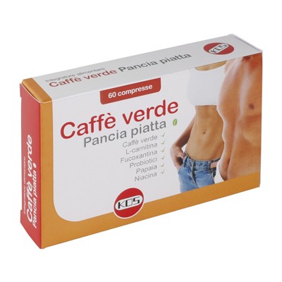 Kos Caffè Verde Pancia Piatta 60 Compresse