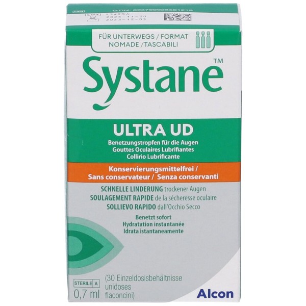 Systane Ultra UD Collirio Lubrificante Sollievo Rapido 30 Flaconcini