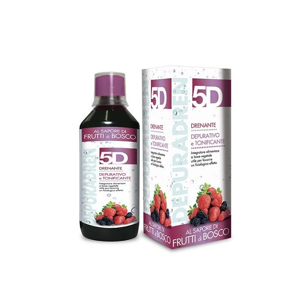 5D Depuradren Frutti Bosco Sleever 500ml